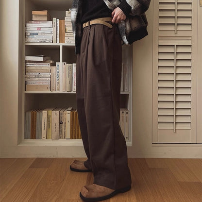 Winter Wide-Legged Commuter Pants