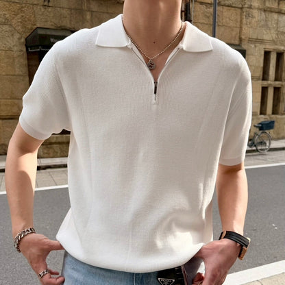 Breezy Knit Short-Sleeve Shirt