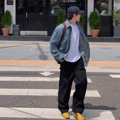 Retro Loose Fit Work Pants