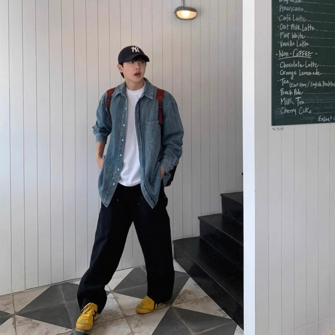 Retro Loose Fit Work Pants