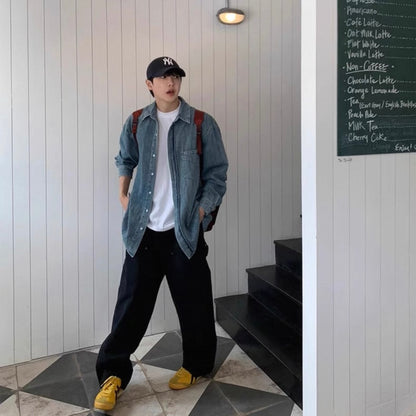 Retro Loose Fit Work Pants