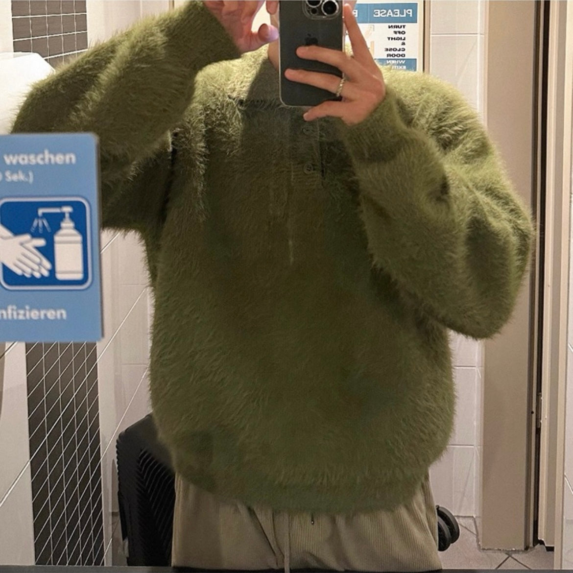 Loose Knit Sweater for Men