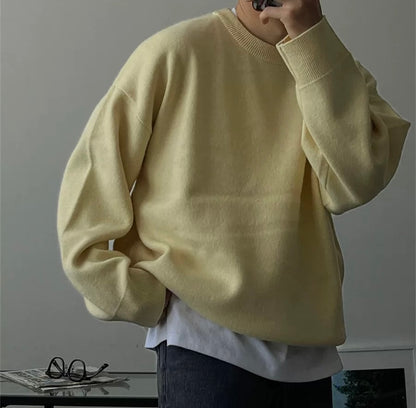 -Kr- Loose Knit Sweater