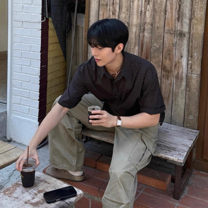 Korean Style Short-Sleeve Shirt