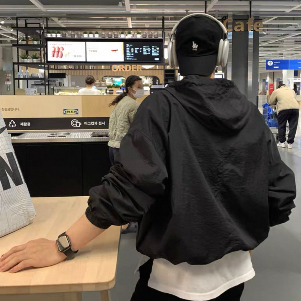Korean Breeze Hooded Sports Jacket