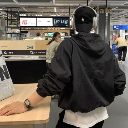 Korean Breeze Hooded Sports Jacket