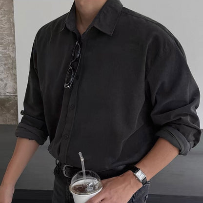 Silky Drape Relaxed Shirt