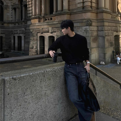 Korean Loose Knit Pullover