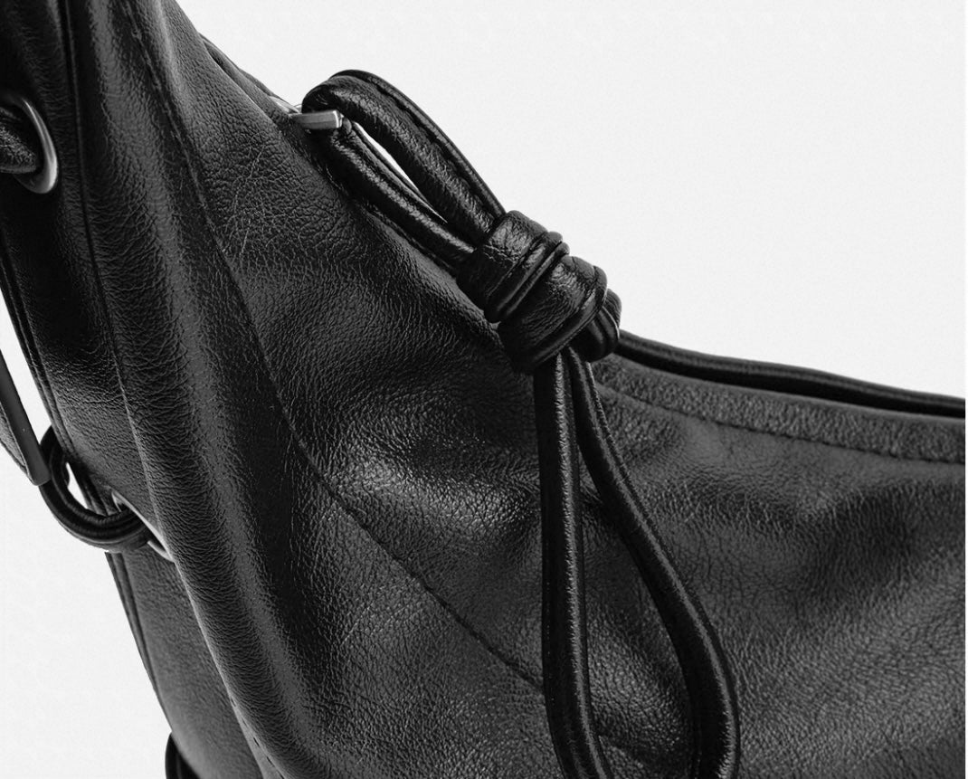 Chic Croissant Crossbody Bag