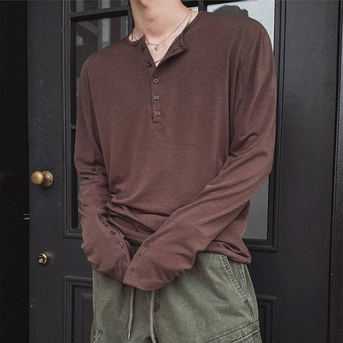 Casual Long-Sleeve T-Shirt