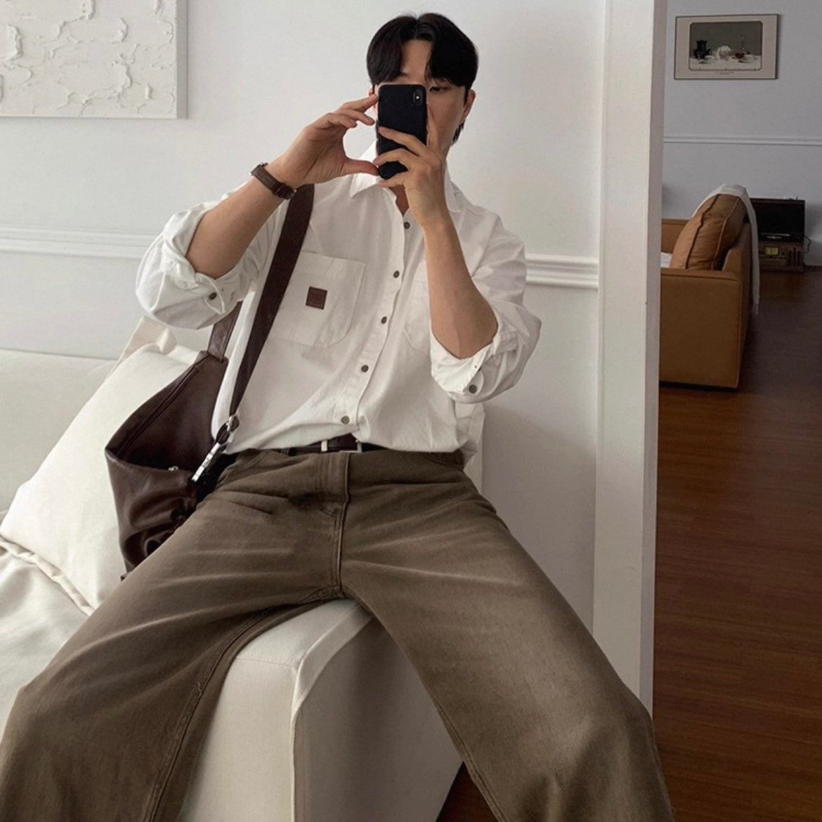 Vintage Loose Straight Jeans