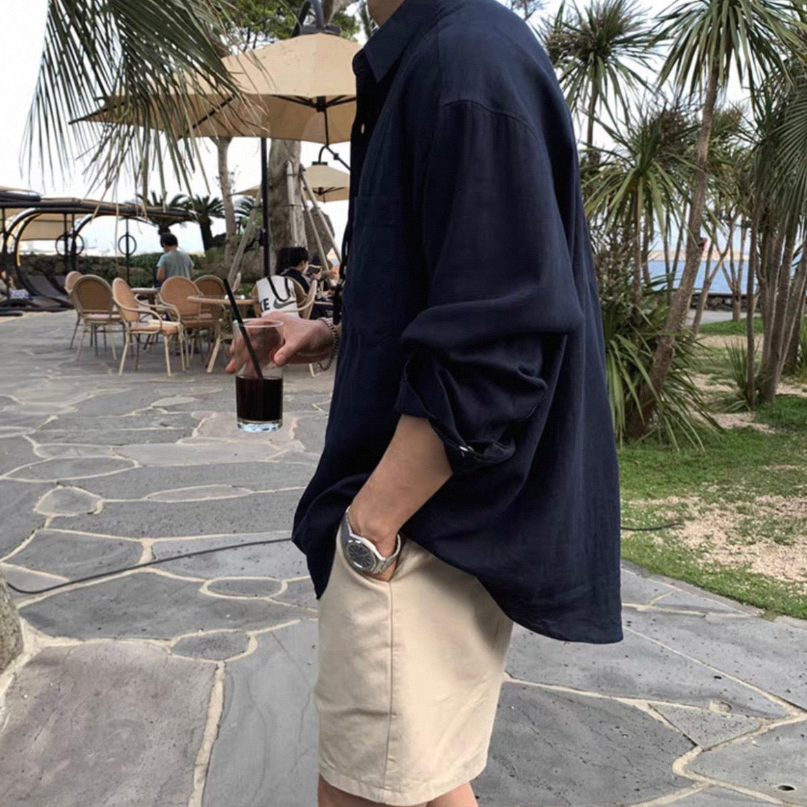 Linen Long Sleeve Shirt