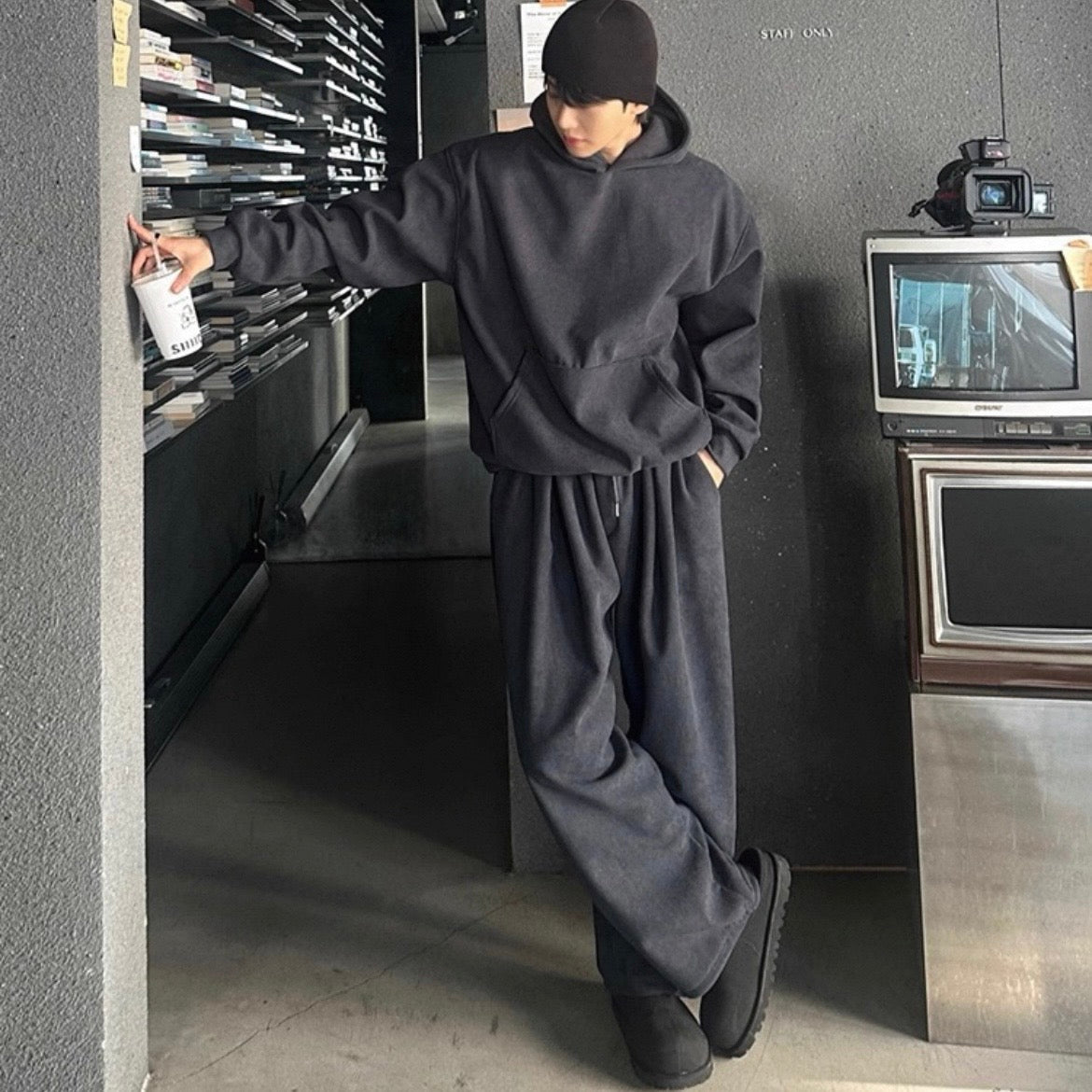 Retro Hooded Sweat Setup