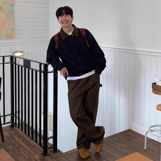 Retro Loose Fit Work Pants