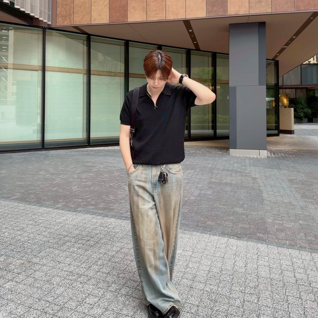 Breezy Knit Short-Sleeve Shirt