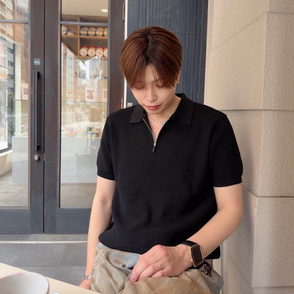 Breezy Knit Short-Sleeve Shirt