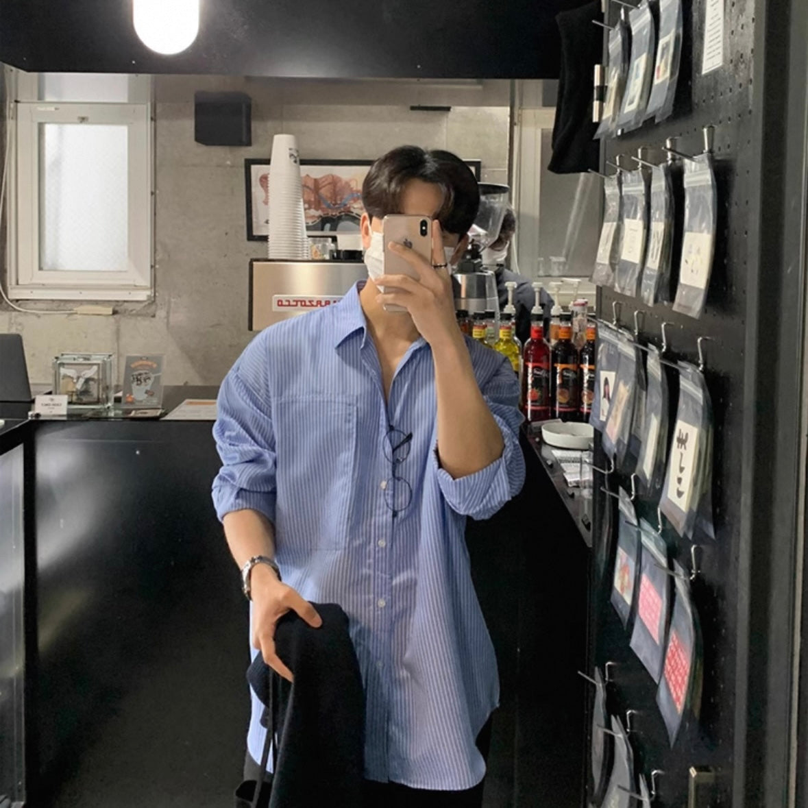 Korean Trend Striped Shirts