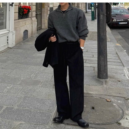 Casual Thick Suit Pants