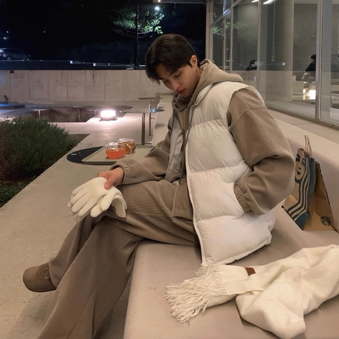 Casual Hoodie Knit Setup