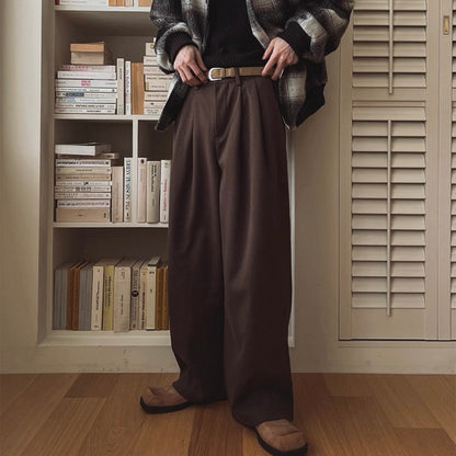 Winter Wide-Legged Commuter Pants
