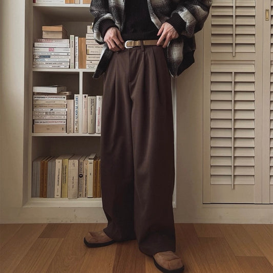 Winter Wide-Legged Commuter Pants