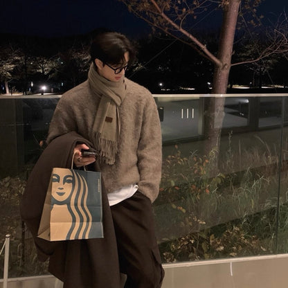 Cozy Knit Pullover Sweater