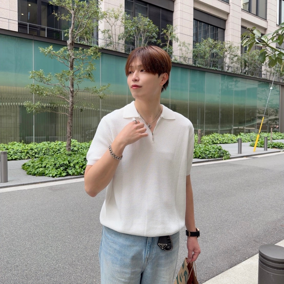 Breezy Knit Short-Sleeve Shirt