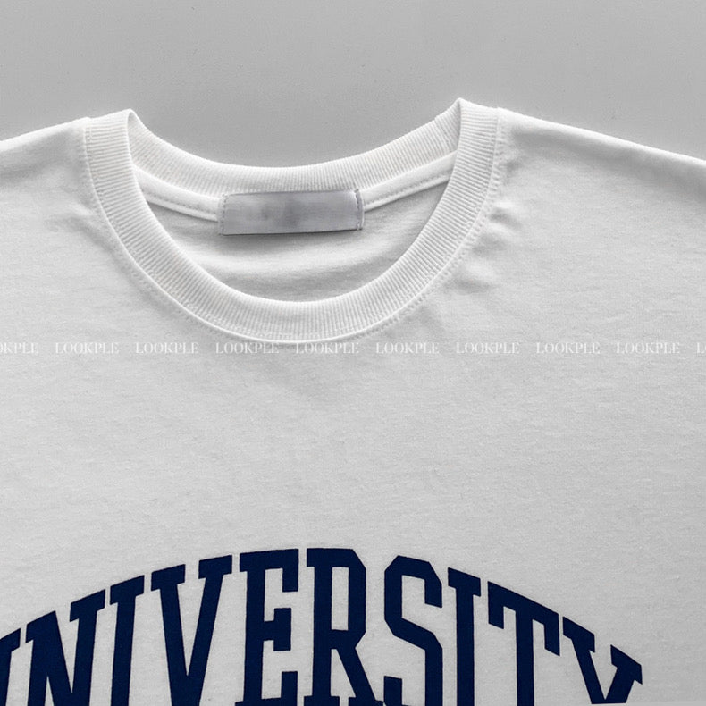 University Round Neck T-shirts