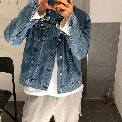 Korean Trend Retro Denim Jacket