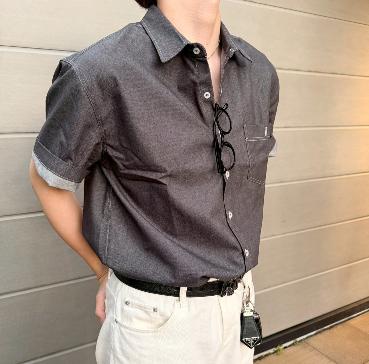 Korean Stylish Casual Denim Shirt