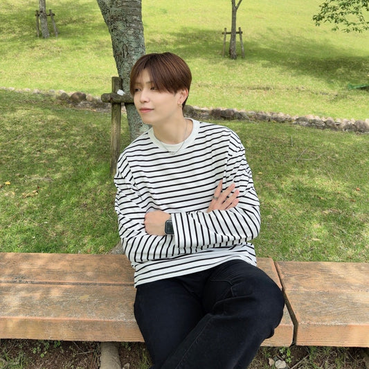 Casual Striped Long Sleeve T-Shirt