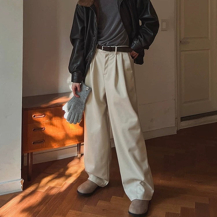 Winter Wide-Legged Commuter Pants