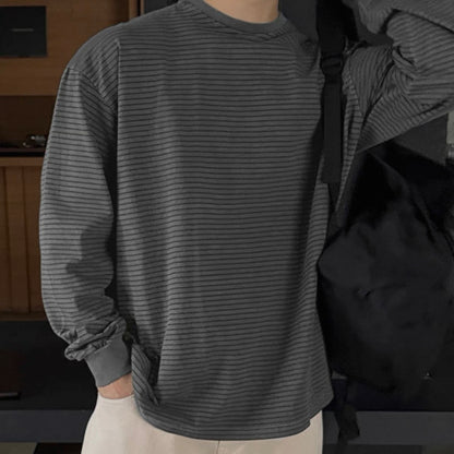 Shadow Stripe Long Sleeve Tee