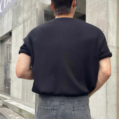 Loose Summer Collared T-shirt