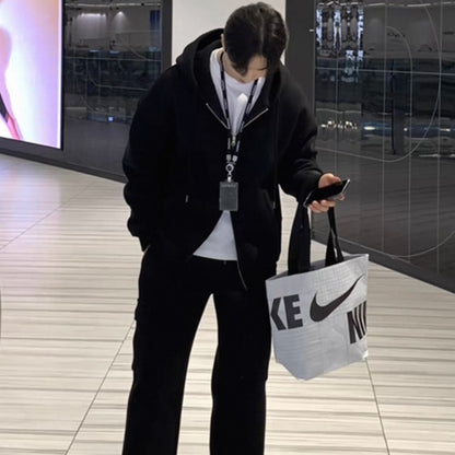 Hooded Cardigan Setup