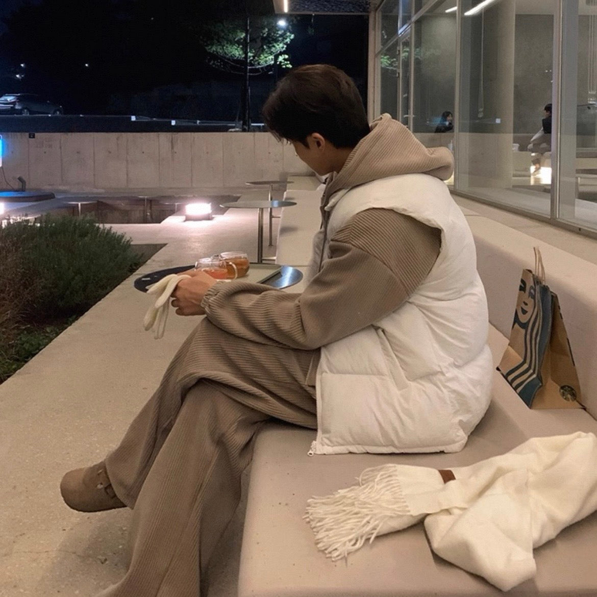 Casual Hoodie Knit Setup