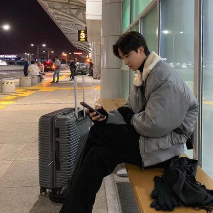 Lambswool Oversized Jacket