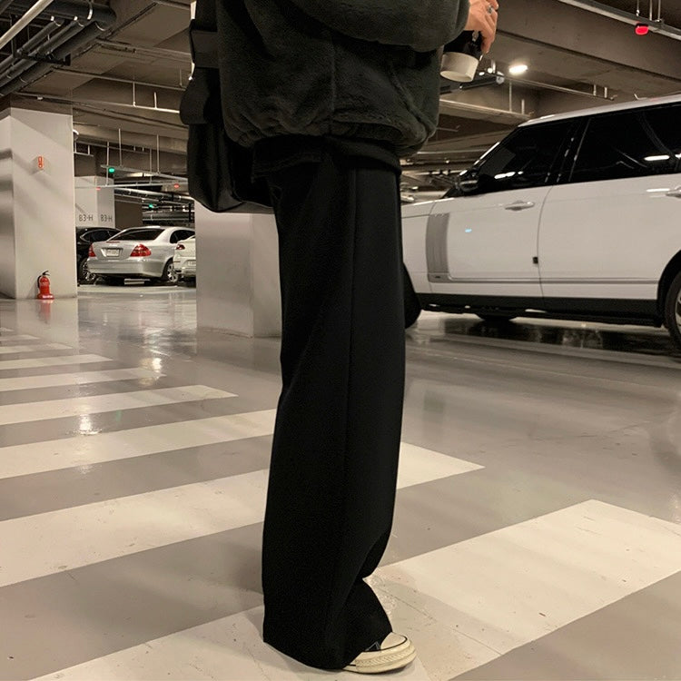 Casual straight suit pants