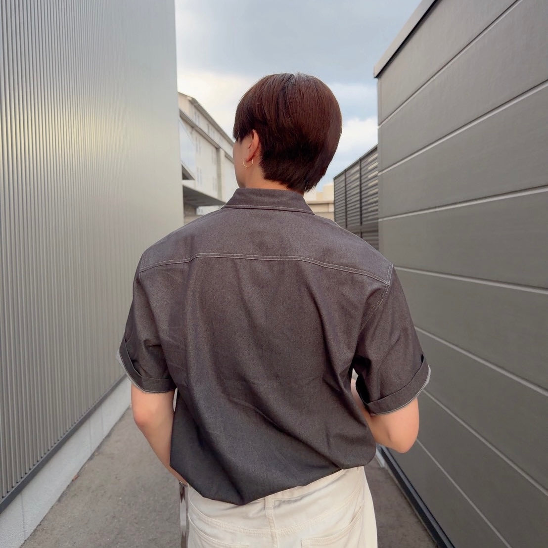 Korean Stylish Casual Denim Shirt