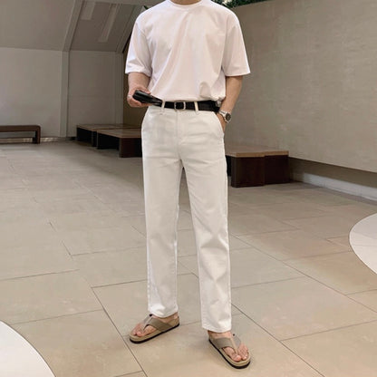 Korean Style White Jeans