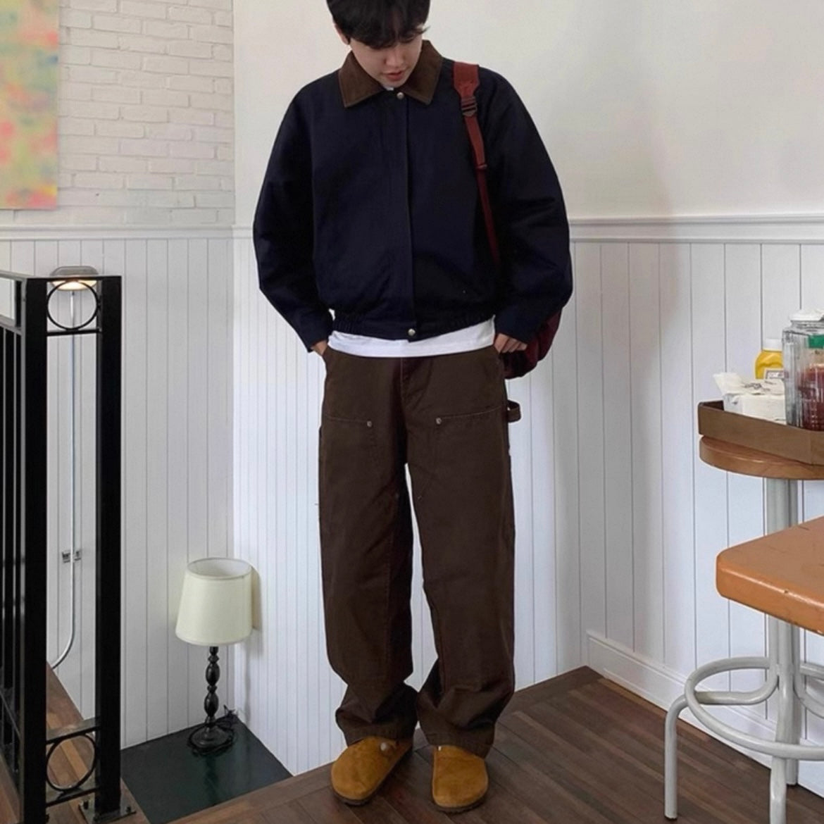 Retro Loose Fit Work Pants