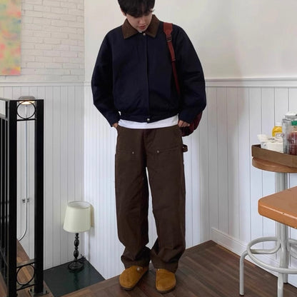 Retro Loose Fit Work Pants