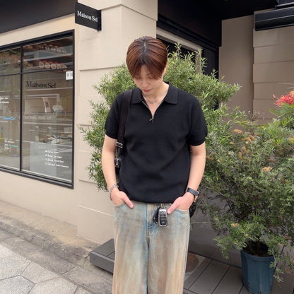 Breezy Knit Short-Sleeve Shirt