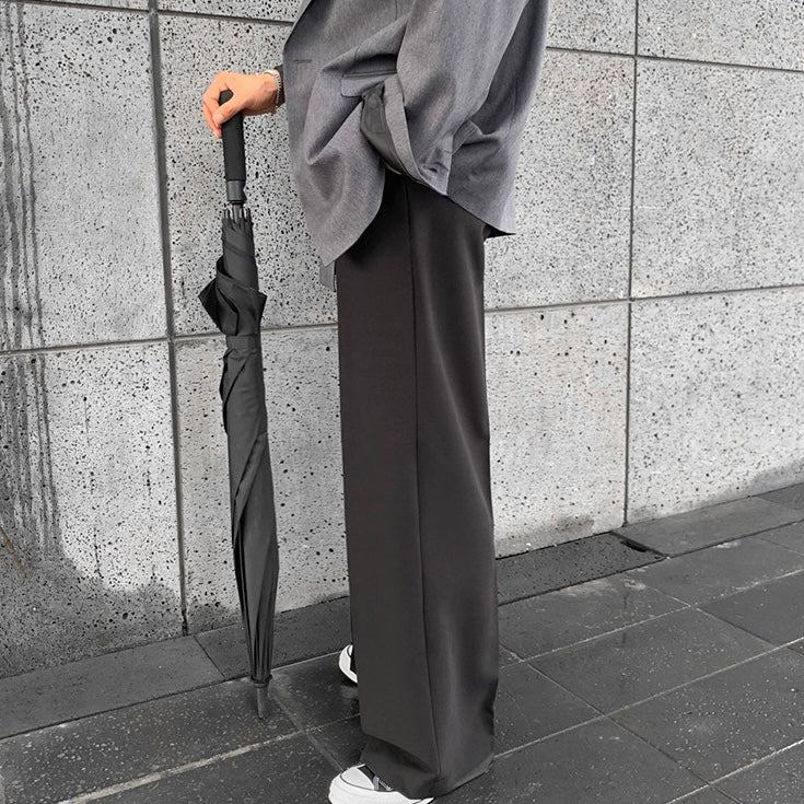 Casual straight suit pants