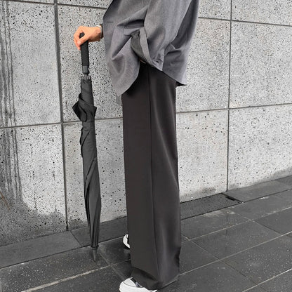 Casual straight suit pants