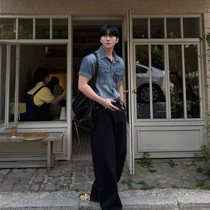 Korean Style Denim Shirt