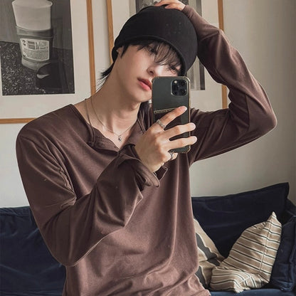 Casual Long-Sleeve T-Shirt