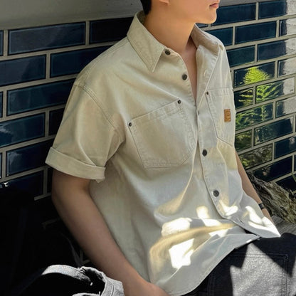 Casual Summer Short-Sleeve Shirt