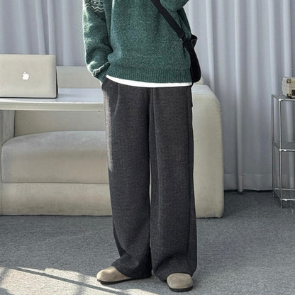 Winter Wide-Legged Casual Pants