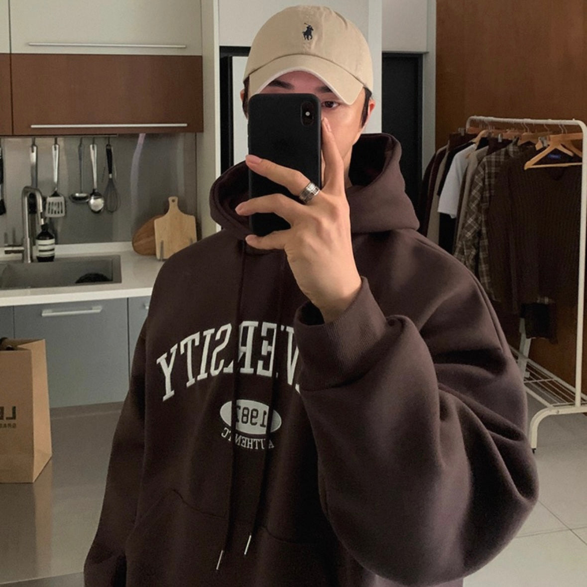 Logo Hoodie Pullover